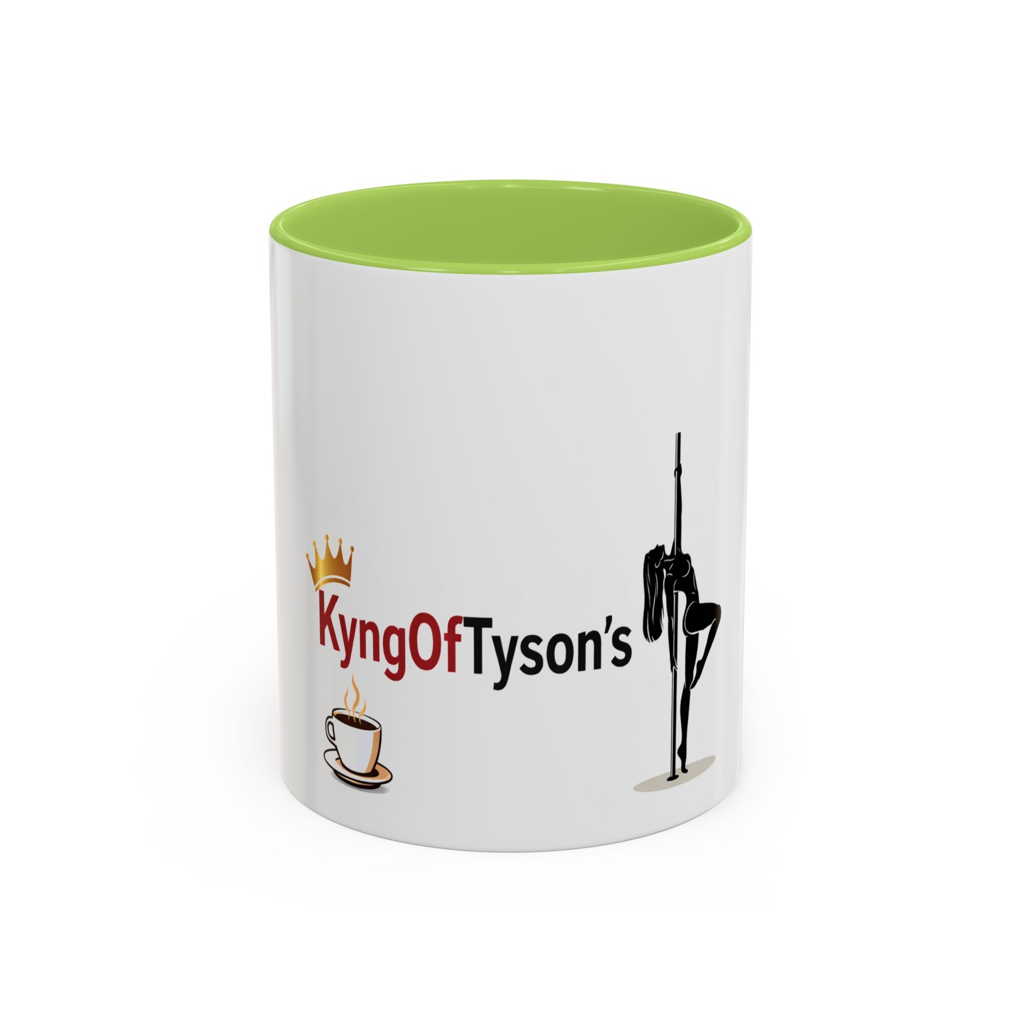 Accent Coffee Mug, KyngOfTyson’s stripper(11, 15oz)