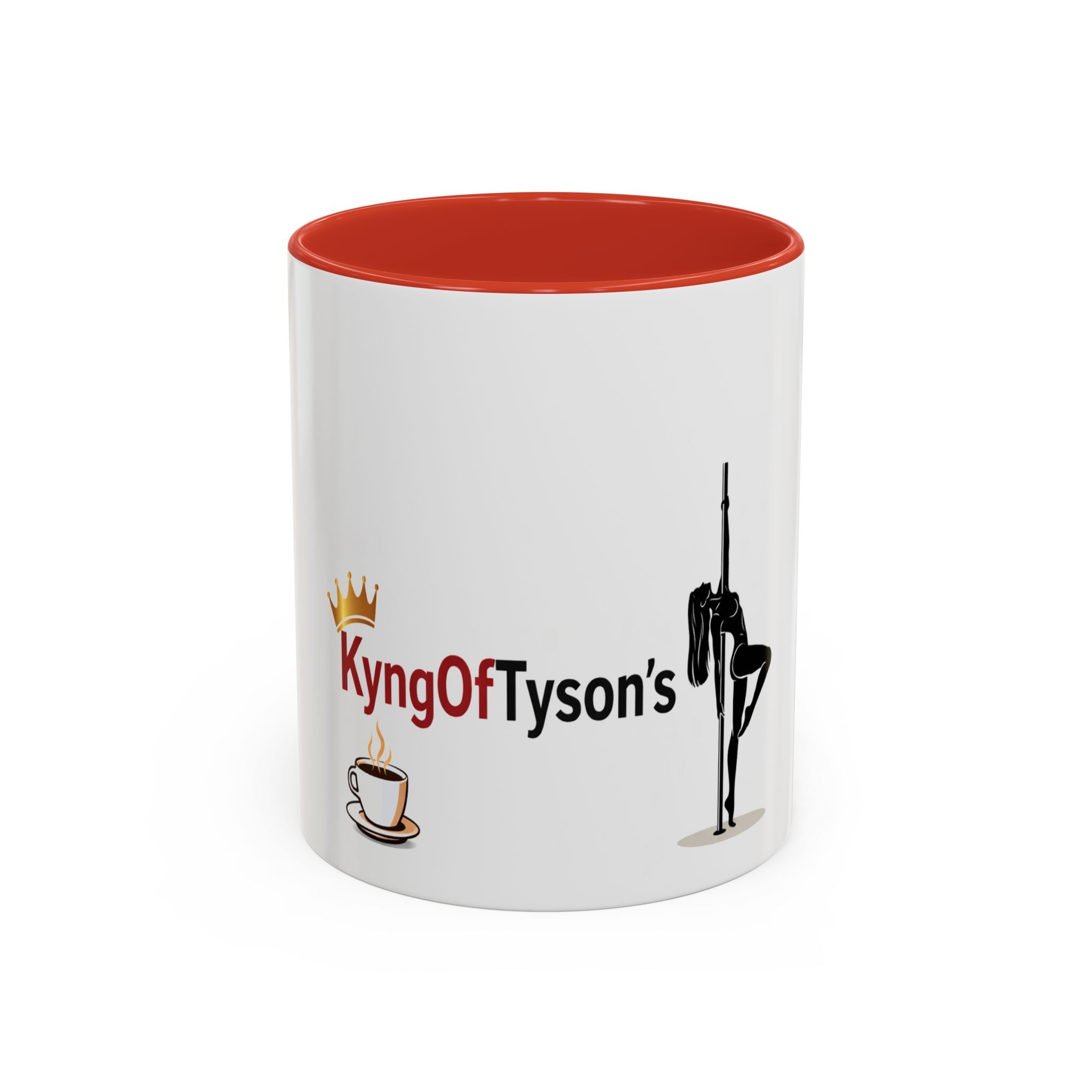 Accent Coffee Mug, KyngOfTyson’s stripper(11, 15oz)